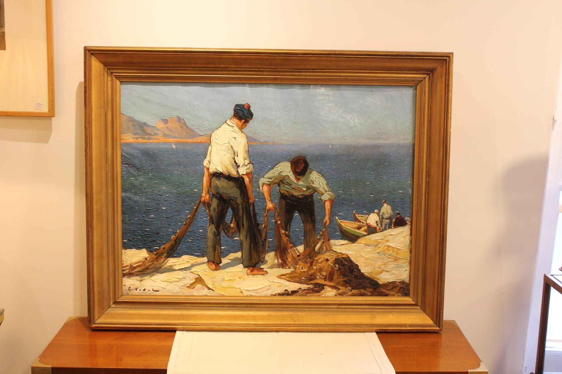 Vidal - Pêcheurs à Saint-Tropez