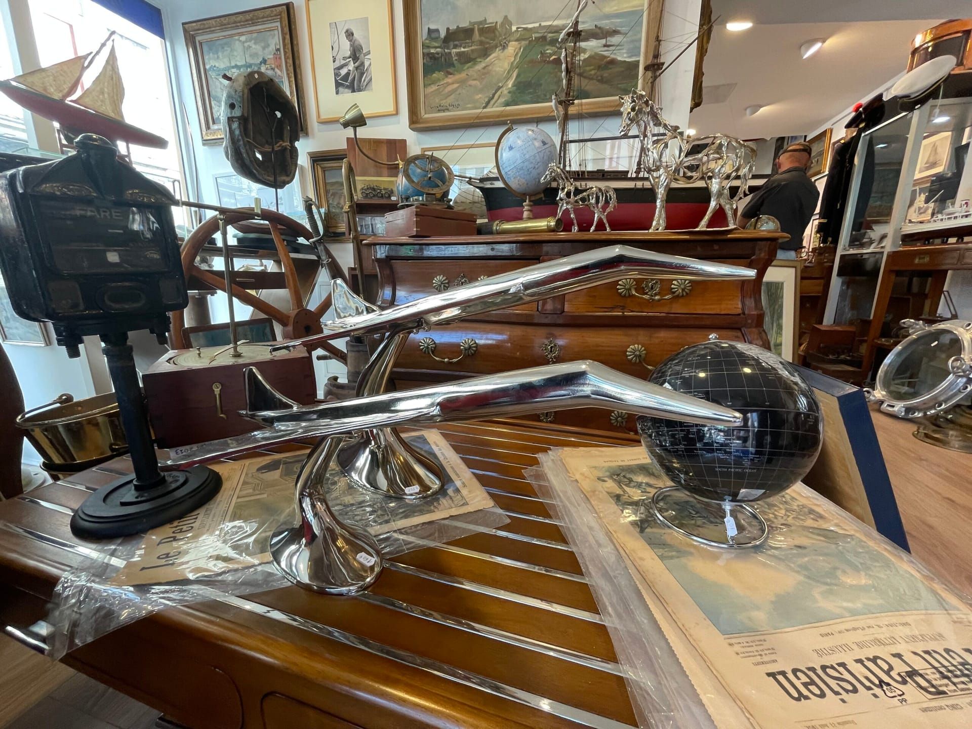 Concorde en fonte d'aluminium